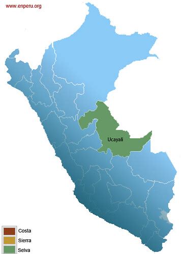 Departamentos Del Perú Departamento De Ucayali
