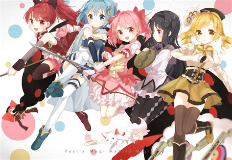 Fond Décran Illustration Anime Mahou Shoujo Madoka Magica Akemi