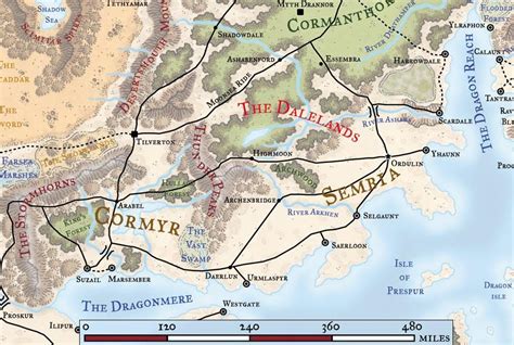 Nephilim Map Of Cormyr