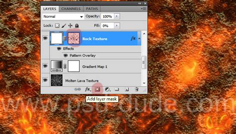 Create Lava Rock Texture In Photoshop