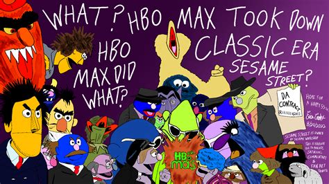 Hbo Max Removed Classic Sesame Street Parody Tribute Art By Officialericcrooks On Newgrounds