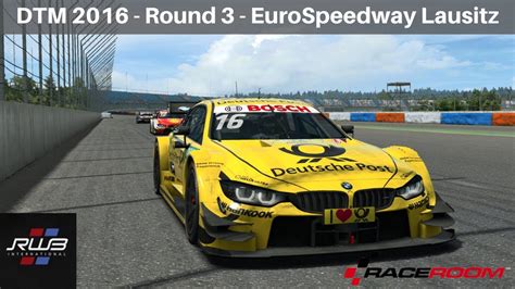 Raceroom Dtm Round Eurospeedway Lausitz Youtube