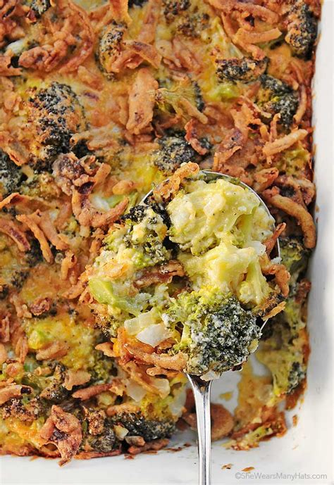 Steamed broccoli is super quick and simple: Cheese Broccoli Casserole Recipe | She Wears Many Hats