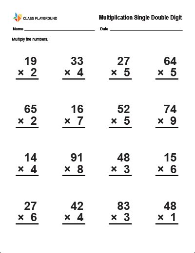 2 And 3 Multiplication Worksheets