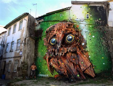 This Artist Turns Rubbish Into Incredible Street Art 1 Million Women