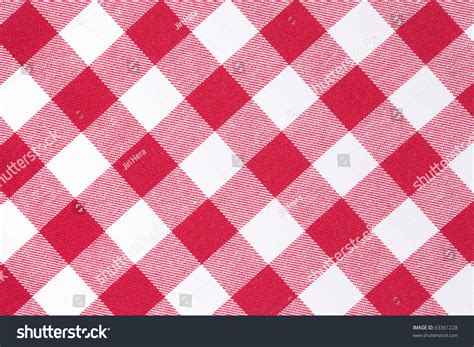 These days, other colors are also utilized, but black and red remains the favored combo. White And Red Checkered Pattern Stock Photo 63361228 ...