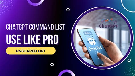 Chat Gpt Command Prompt List Use Chatgpt Like Pro In 2023 Riset