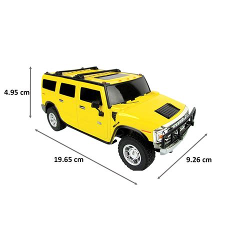 Buy Rastar Hummer H2 Suv 127 Remote Controlled Car Yellow Online Croma