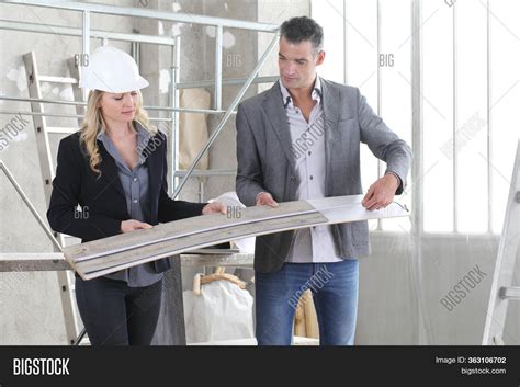Couple Architects Image And Photo Free Trial Bigstock