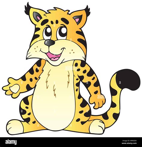 Cartoon Lynx Stock Vector Image And Art Alamy