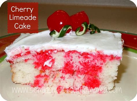 Sonic Style Cherry Limeade Cake Recipe Recipe Cherry