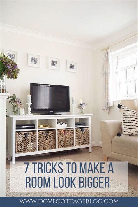 11 Tricks To Make A Small Home Appear Bigger Small House Living Room