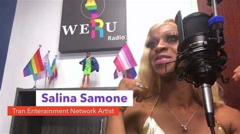 Trans Entertainment Network Artist Salina Samone On The We R U Morning