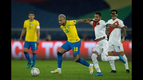 Brazil Vs Peru 10 Extended Highlights All Goals Copa America Semi