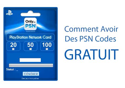 Comment Avoir Des Codes PSN Gratuit ~ Hack Et Cheats Gratuit