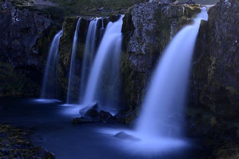 Free Images Landscape Nature Waterfall Flow Iceland Long