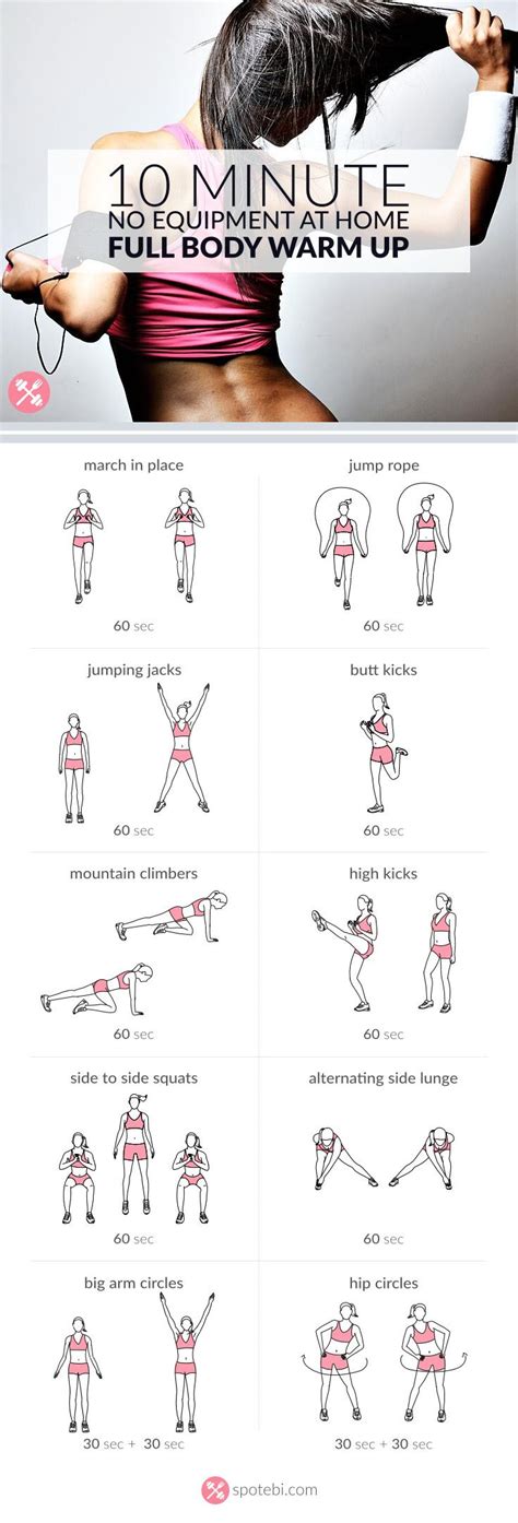 Workout Routine Complete This 10 Minute Warm Up Routine To Prepare Your Entire Body For A