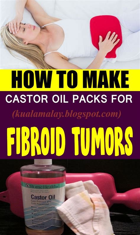 How To Make Castor Oil Packs For Fibroid Tumors Castor Oil Packs