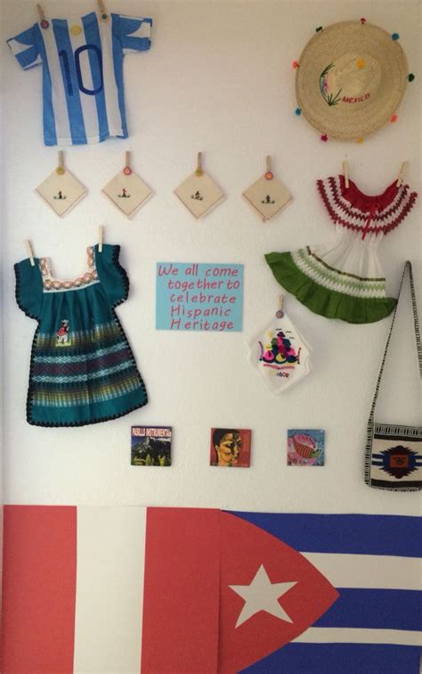 Hispanic Heritage Display Hispanic Heritage Classroom Decorations