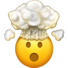 It indicates shock, surprise, or feeling mind blown. Exploding Head Emoji 🤯