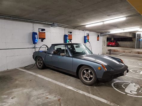 Electric Porsche 914 First Time Seeing This Conversion Taken By A