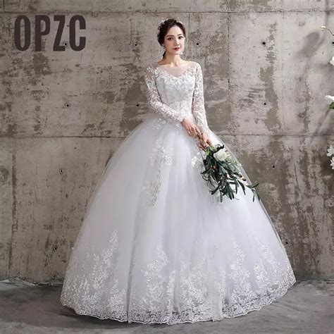 New Summer Korean Light Wedding Dress Vestidos De Novia Off White Bride