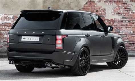 The Black Prince Kahn Range Rover In Satin Black