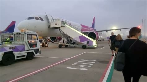Wizz Air A321neo London Luton Malaga Youtube