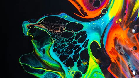 paint liquid multicolored stains fluid art  hd wallpapers hd