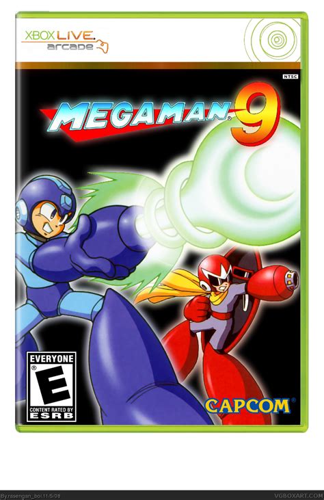 Viewing Full Size Mega Man 9 Box Cover