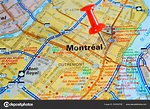 Montreal Canada Map Stock Photo by ©aallm 200029756
