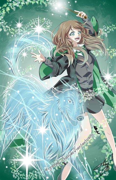 Slytherin Pride ~ A Xmas Present For A Harry Potter Fan Anime Art