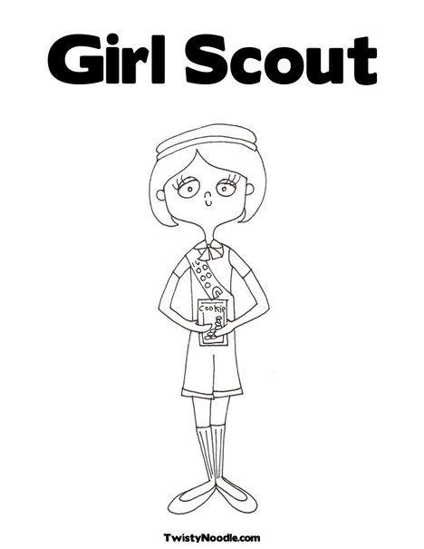 Discover (and save!) your own pins on pinterest. Girl Scout Coloring Page, free printable | Girl scout ...