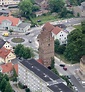 Anklam von oben - Steintor in Anklam im Bundesland Mecklenburg ...
