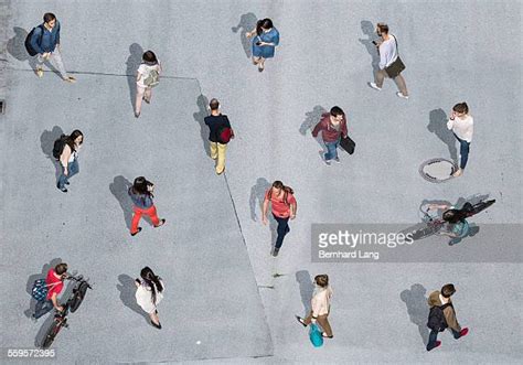 Worlds Best People Walking Top View Stock Pictures Photos And Images
