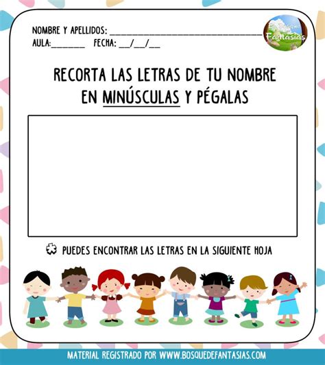 Practico Mi Nombre Hoja 5 Name Activities Preschool Learning