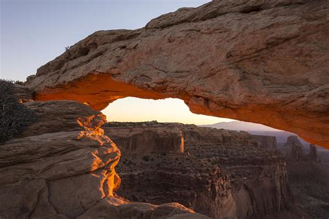 Mesa Arch Sunrise 2 Canyonlands National Park Moab Utah Photograph