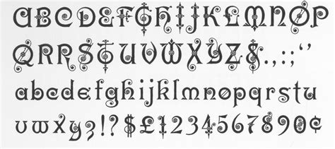 Pin By Wendy S On Font Letters Numbers Gothic Fonts Armenian Fonts