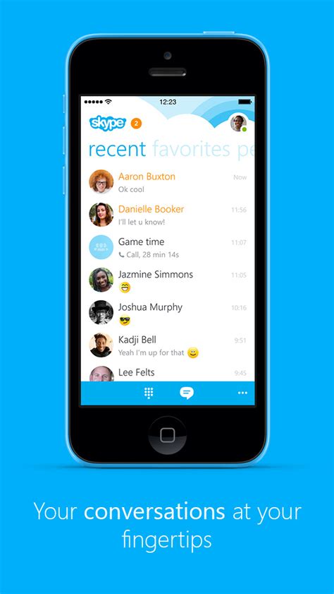 Skype For Iphone Update Este Disponibil In App Store Iata Noutatile