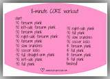 Core Strength Routine Home Images