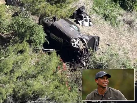 Tiger Woods Severely Injured In A Car Crash