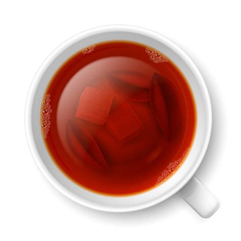 Premium Vector Cup Of Black Tea