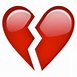 💔 Broken Heart Emoji (U+1F494/U+E023)