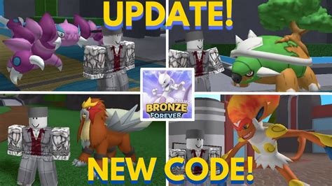 Project Bronze Forever Update New Code Pokemon Brick Bronze
