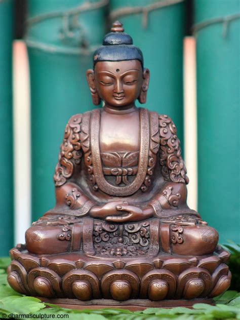 Dhyana Mudra Meditating Buddha Statue 9c20