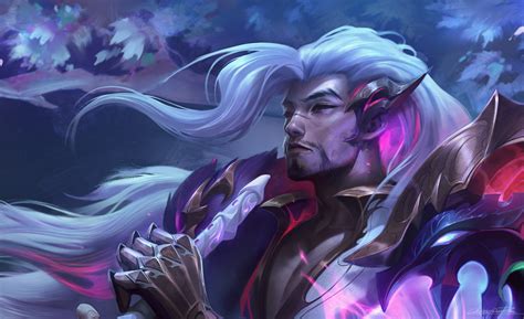 Artstation Dragonmancer Yasuo Splash Art For League Of Legends