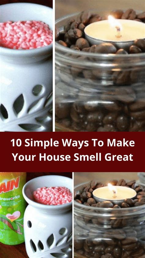 10 Simple Ways To Make Your House Smell Great Easy Food Art Creative
