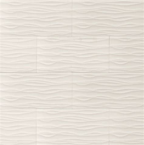 20 White Textured Tile Backsplash