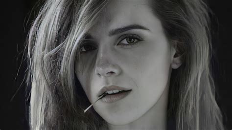 2560x1440 Emma Watson Monochrome 2020 1440p Resolution Hd