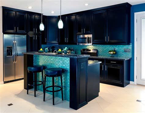 Teal Harbor Transitional Kitchen Las Vegas By Room Resolutions